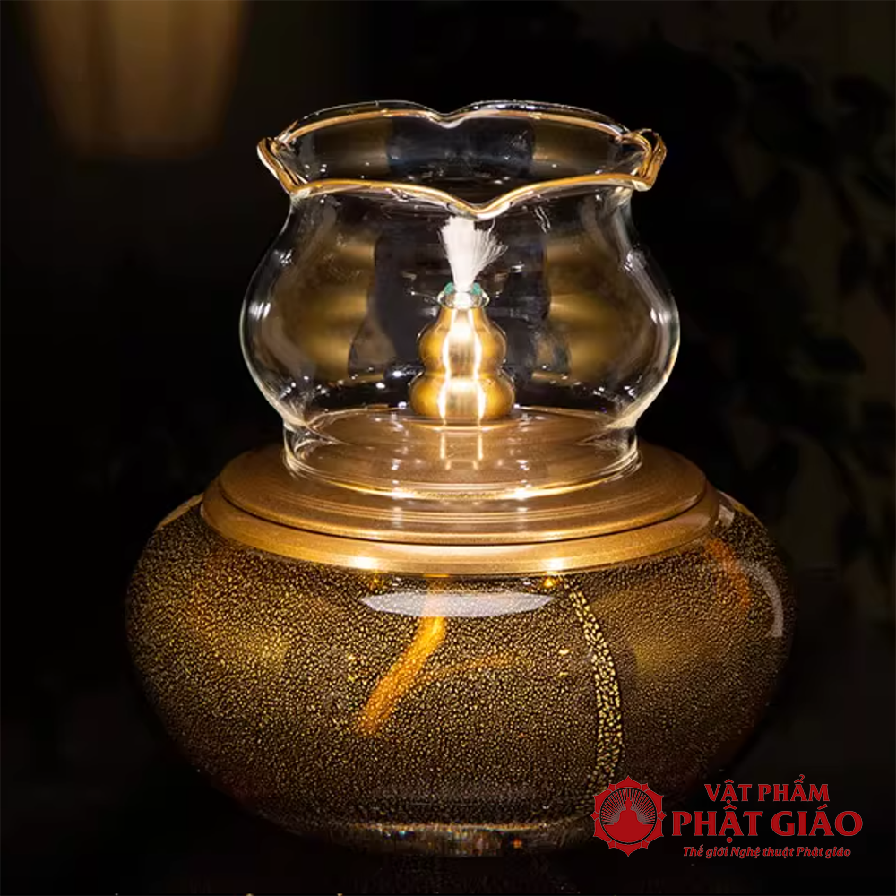 den-dau-luu-ly-kim-ngoc-mau-ho-phach-cao-13.5cm-15.5cm-vat-pham-phat-giao-la-boi-2 den dau luu ly kim ngoc mau ho phach cao 13.5cm 15.5cm vat pham phat giao la boi 2