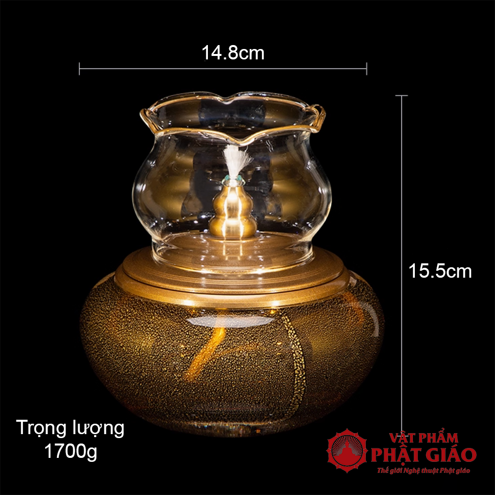 den-dau-luu-ly-kim-ngoc-mau-ho-phach-cao-13.5cm-15.5cm-vat-pham-phat-giao-la-boi-6 den dau luu ly kim ngoc mau ho phach cao 13.5cm 15.5cm vat pham phat giao la boi 6