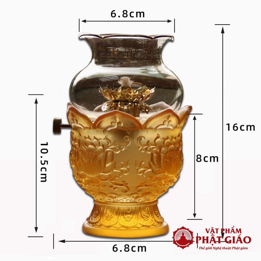 den-dau-luu-ly-mau-vang-hoa-sen-noi-cao-16cm-vat-pham-phat-giao-la-boi-7 den dau luu ly mau vang hoa sen noi cao 16cm vat pham phat giao la boi 7