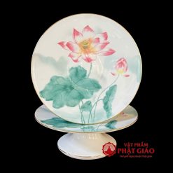 dia tho su trang hoa sen hong la xanh vat pham phat giao la boi 2