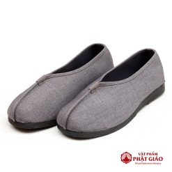 Giày Quý Thầy, Phật Tử Màu Xám, Nhiều Size 6 giay quy thay va phat tu mau xam nhieu size vat pham phat giao la boi 2