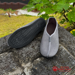 Giày Quý Thầy, Phật Tử Màu Xám, Nhiều Size 2 giay quy thay va phat tu mau xam nhieu size vat pham phat giao la boi 6