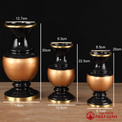 lo hoa tho cung bang dong cao 20cm 22.5cm 30cm vat pham phat giao la boi 4