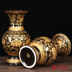 lo hoa tho cung bang gom mau den hoa tiet sen vang nhieu co vat pham phat giao la boi 10