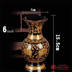 lo hoa tho cung bang gom mau den hoa tiet sen vang nhieu co vat pham phat giao la boi 4