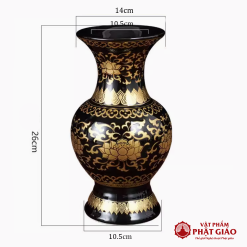 lo hoa tho cung bang gom mau den hoa tiet sen vang nhieu co vat pham phat giao la boi 7