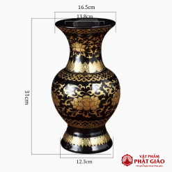 lo hoa tho cung bang gom mau den hoa tiet sen vang nhieu co vat pham phat giao la boi 8