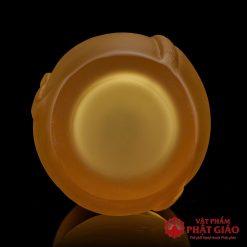 lo hoa tho cung bang luu ly la sen mieng dong vang cao 20cm 5