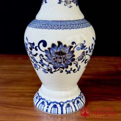 lo hoa tho cung bang su trang hoa sen mau lam nhieu co vat pham phat giao la boi 4