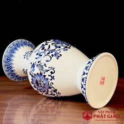 lo hoa tho cung bang su trang hoa sen mau lam nhieu co vat pham phat giao la boi 5