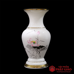 lo hoa tho cung bang su trang sen hong nhieu co vat pham phat giao la boi 2