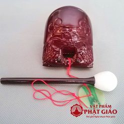 Mõ Gỗ Cầm Tay Cao Cấp 5cm, 7.5cm 3 mo go cam tay cao cap 5cm 7 5 cm vat pham phat giao la boi 2