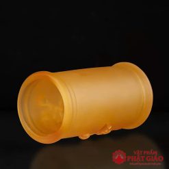 Ống Hương Chất Liệu Lưu Ly Hoa Sen Nổi, Cao 20cm 6 ong huong chat lieu luu ly hoa sen noi cao 20cm vat pham phat giao la boi 6