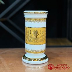 ong huong su trang khac tam kinh vang cao 20cm 25cm vat pham phat giao la boi 2