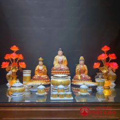 ong huong su trang khac tam kinh vang cao 20cm 25cm vat pham phat giao la boi 6