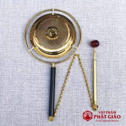 phap khi tang bang dong vang than den tay cam keo dai 32x12cm vat pham phat giao la boi 4