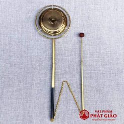 phap khi tang bang dong vang than den tay cam keo dai 32x12cm vat pham phat giao la boi 5