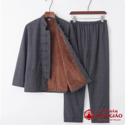 phap phuc cu si phat tu nam mua dong bo quan ao mua dong lot long cua nam mau ghi vat pham phat giao la boi 2