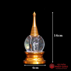 thap xa loi bang nhom cao 11cm 14cm 6