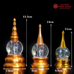 thap xa loi bang nhom cao 11cm 14cm 7