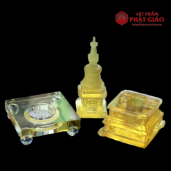 thap xa loi chat lieu luu ly mau vang