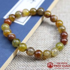 Chuỗi Vòng Tay Bằng Đá Mã Não Rồng Size 8mm 4 vong da phong thuy deo tay bang da ma nao rong size 8mm la boi 2