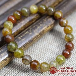 Chuỗi Vòng Tay Bằng Đá Mã Não Rồng Size 8mm 3 vong da phong thuy deo tay bang da ma nao rong size 8mm la boi 3