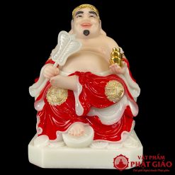 3 Tuong Than Tai Tho Dia Bot Da Mau Do Cao 20cm 25cm 30cm 35cm 40cm 0001 1