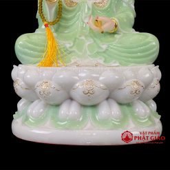 Tuong quan am bo tat ngoi dai sen bang bot da xanh trang vien vang cao tu 30cm 65cm 0002 Layer 7