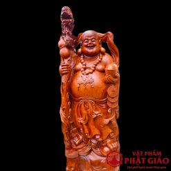 Tượng Phật Di Lặc Gỗ Hương Đá Cao 1m8 Nghệ nhân đục tay 1 2 2