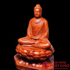 Tượng Phật Thích Ca Gỗ Hương Cao 50cm 3 21