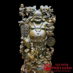 Tượng Di Lặc Gỗ Mun Cao 1m 4 29