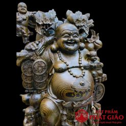 Tượng Di Lặc Gỗ Mun Cao 1m 5 30