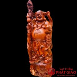 Tượng Phật Di Lặc Gỗ Hương Đá Cao 1m8 Nghệ nhân đục tay 4 4 3