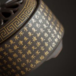 lu dot tram huong bang gom su mau nau hoa van doc dao kich thuoc 10cm10cm10cm 3