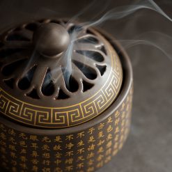 lu dot tram huong bang gom su mau nau hoa van doc dao kich thuoc 10cm10cm10cm 4