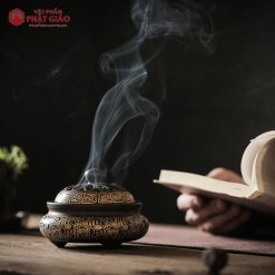 lu xong tram huong bang gom su hoa van hoa sen kich thuoc 12cm8cm 1