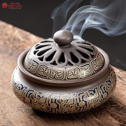 lu xong tram huong bang gom su hoa van hoa sen kich thuoc 12cm8cm 10