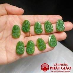 Vòng Tay Mặt Phật Bản Mệnh Đá Ngọc Bích 7 mat day chuyen 8 vi phat bon menh bang ngoc bich 3