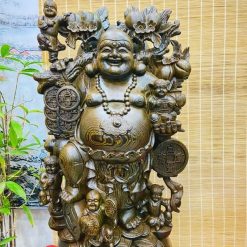 Tượng Di Lặc Gỗ Mun Cao 1m 11 snapedit 1679803923813