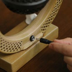 Thác Khói Xông Trầm Hương Có Đèn Led Hình Nhà Sư Ngồi Thiền Kích Thước 23cm*21cm 4 thac khoi 5