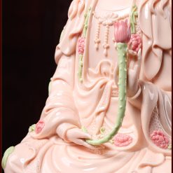 tuong dai the chi bo tat ngoi su mau hong cao 28cm 1 1