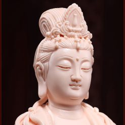 tuong dai the chi bo tat ngoi su mau hong cao 28cm 3 1