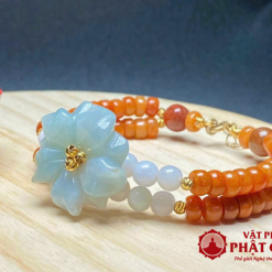 Vòng Cẩm Thạch Mix Ngọc Huyết 2 2 8