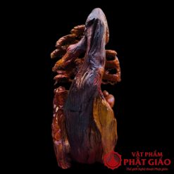 Tượng Di Lặc Ngồi Gốc Tùng Gỗ Hương Cao 83cm 4 4 8