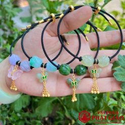 Vòng Tay Charm Lu Sen Mix Hồ Điệp Nhiều Màu 2 5 8