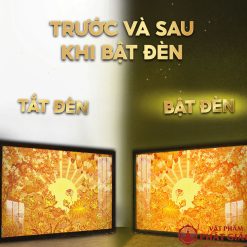 Tranh Trúc Chỉ In Ngang Hoa Sen Mặt Trời TC98 3 Asset 75 1