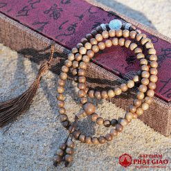 Vòng Tay Trầm Hương 108 Hạt Mix Charm Đá Mắt Mèo 6mm 2 L1060132 1