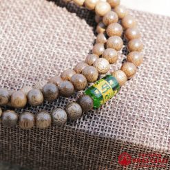 Vòng Tay Trầm Hương 108 Hạt Mix Charm Đá Trụ Tròn Tây Tạng 6mm 6 L1060185 2