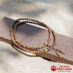 Vòng Tay Trầm Hương 108 Hạt Mix Charm Đá Trụ Tròn Tây Tạng 6mm 5 L1060187 2